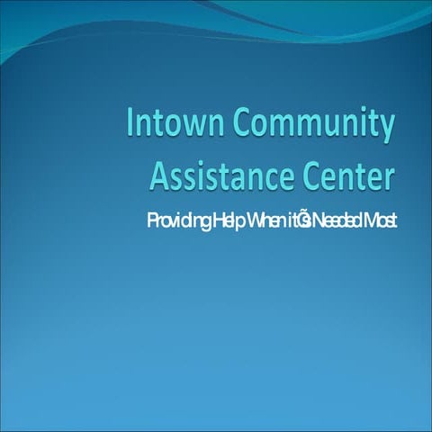 Intown Community Assistance