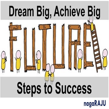 Dream Big to Achieve Big for Engineering and College Students