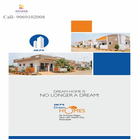 HCPL Dream Homes Kesarapalli Vijayawada | Price, Possession, Floor Plan | 9069102008