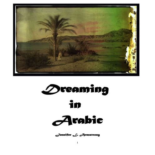 Dreaming In Arabicnovel