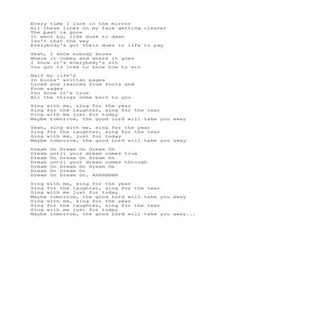 Aerosmith - Dream on