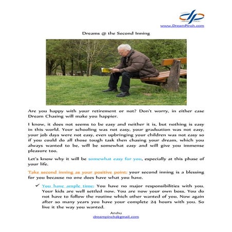 Dreams @ The Second Inning