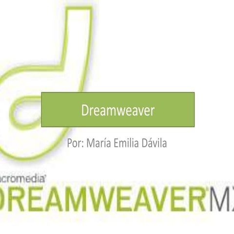 Dreamweaver