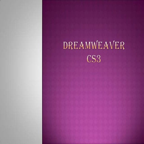 Dreamweaver