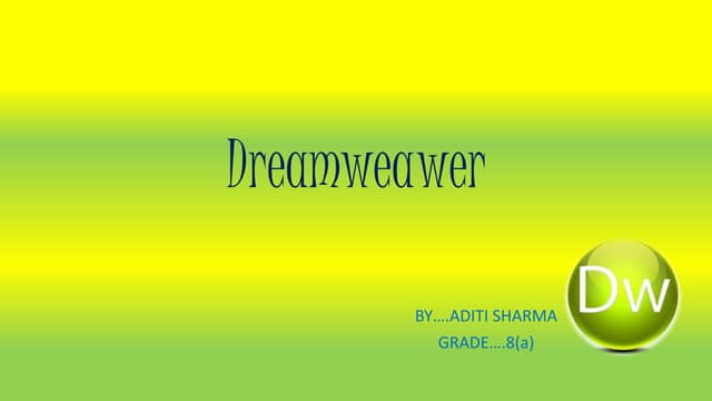 Dreamweawer