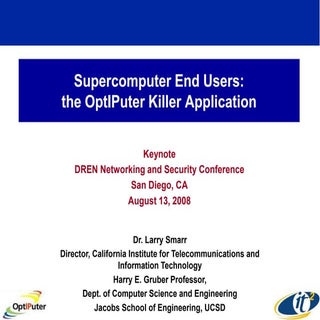 Supercomputer End Users: the OptIPu...