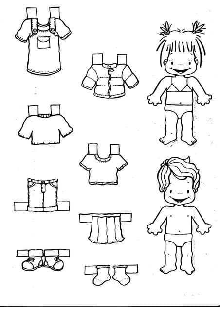 Dress the children