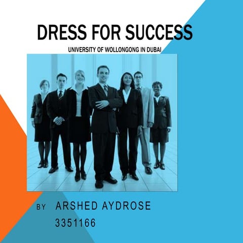 Dress for sucess