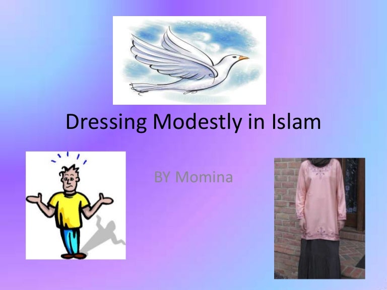 dressing modestly in islam