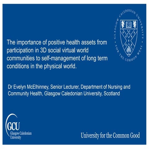 Dr evelyn mc elhinney mental health symposium sl vai [autosaved]