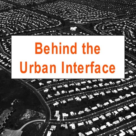 Drew Austin: Behind the Urban Interface