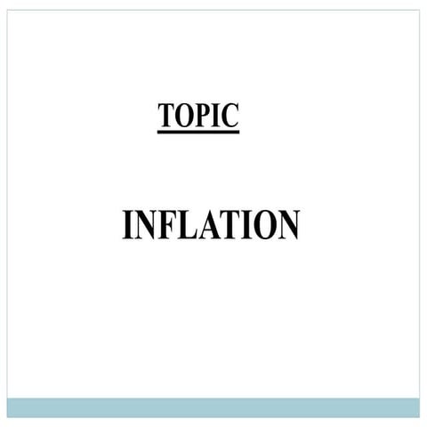 Inflation