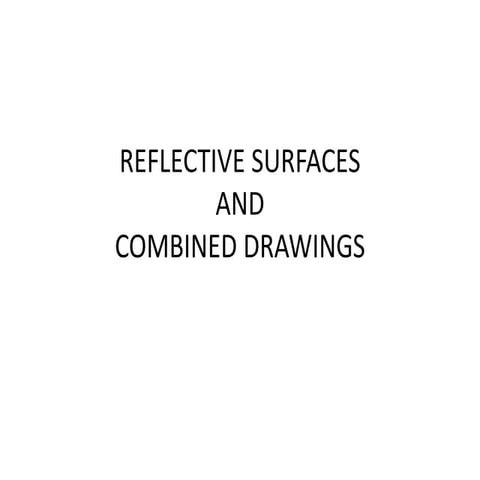 REFLECTIVE SURFACES & CONTEMPORARY DRAWING ARTISTS, PART 2