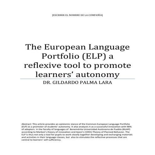 Dr gildardo palma the european language portfolio.2docx