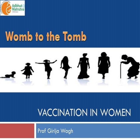 Vaccination in women form womb to tomb | PDF