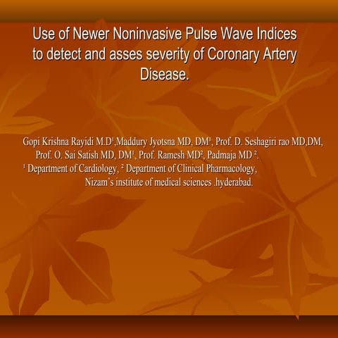 How to present your reseach work in cardiology society of India.