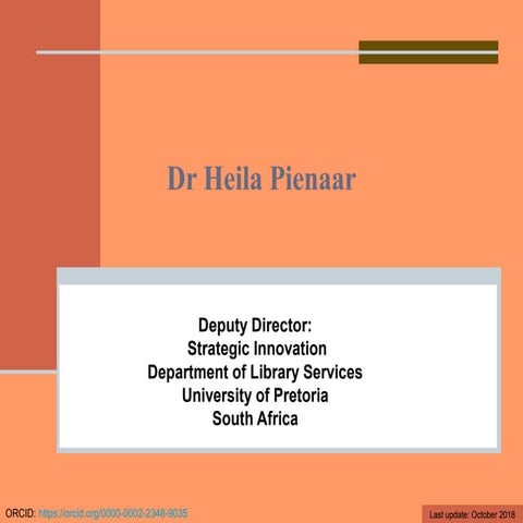Dr heila pienaar cv