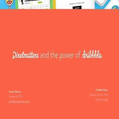 Pixelmatters and the power of Dribbble
