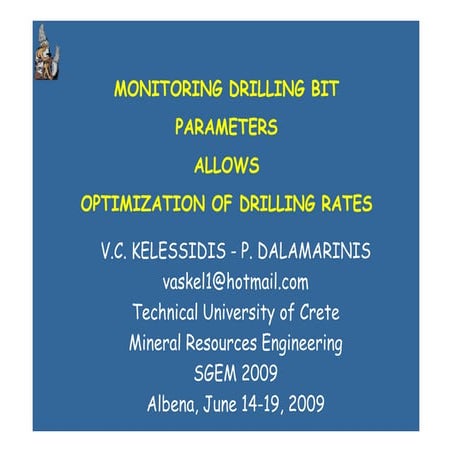 Drill Bit Parameters