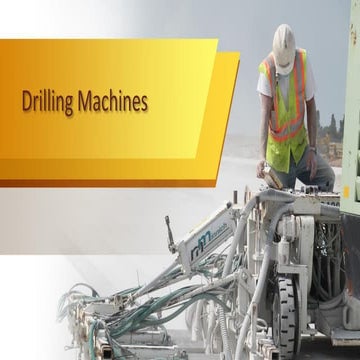 Drilling machine