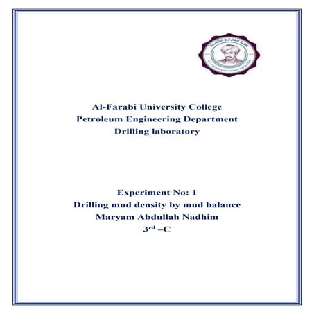 Drilling mud density by mud balance.docx