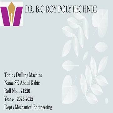 Drilling Pptx Drilling System To Get Pptx