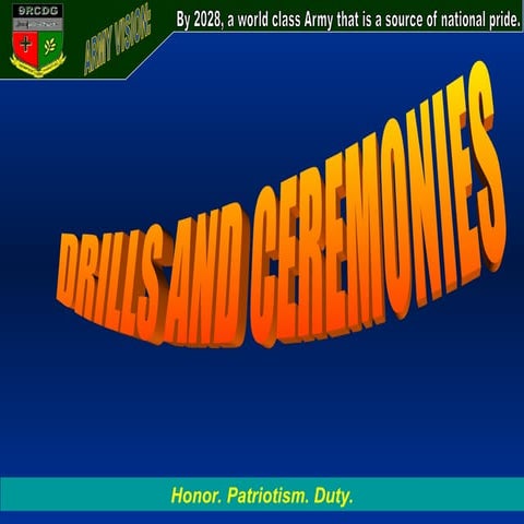 Drills-and-Ceremonies.ppt a class materi