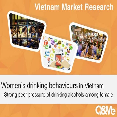 [Survey] Vietnamese female drinking behaviours