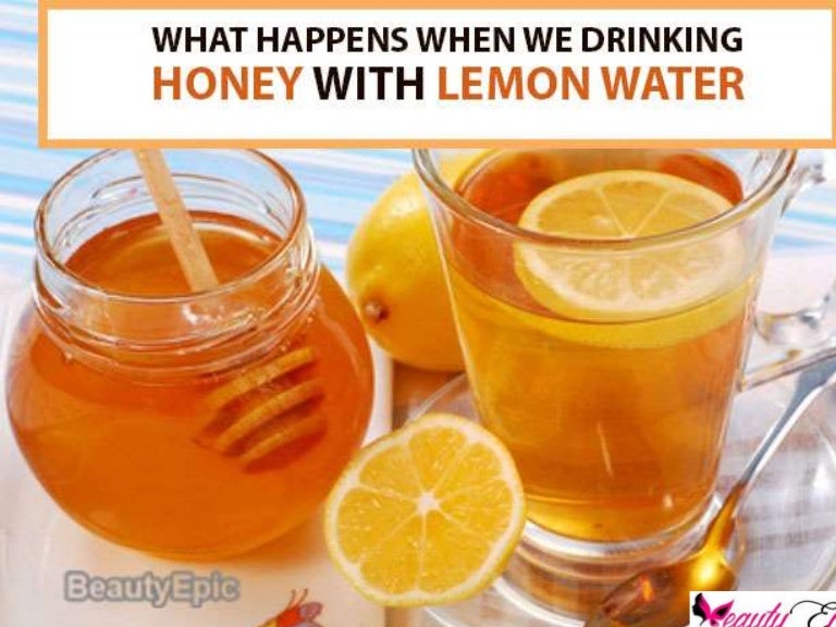 What Happens When We Drinking Honey with Lemon Water