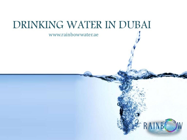 Drinking water in dubai
