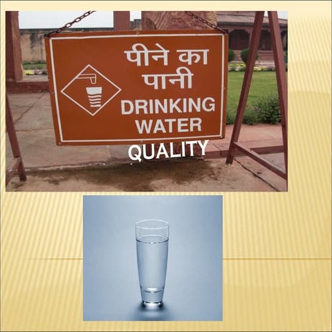 Drinking water quality