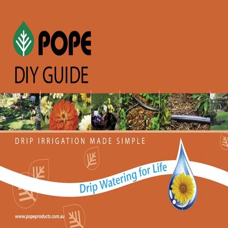 Drip Irrigation Made Simple - Do It Yourself Guide | PDF