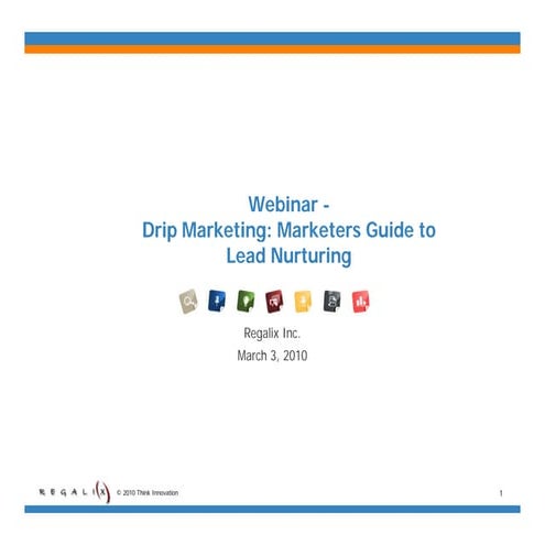 Drip Marketing: Marketers Guide to Lead Nurturing