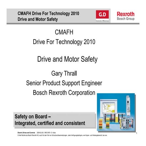 Drive and motor safety