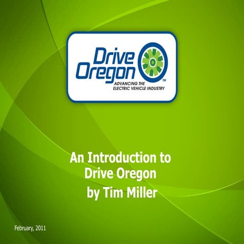 Drive Oregon Introduction Feb  2011