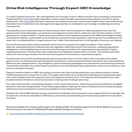 Drive Risk Intelligence Through Expert GRC Knowledge.pdf