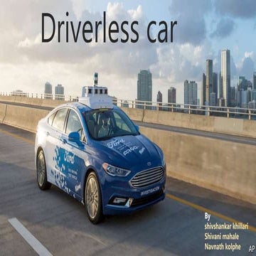 Driverless cars