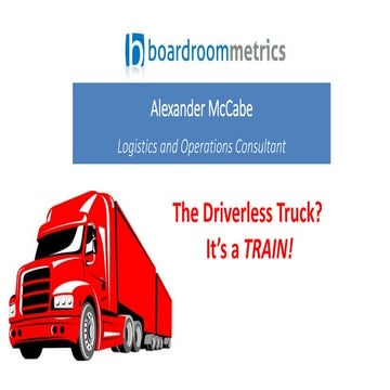 Driverless Trucks