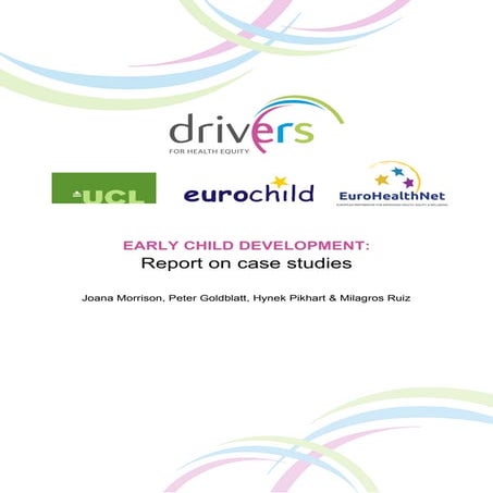 Early child development: Report on case studies
