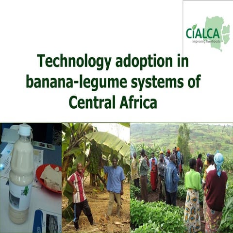 Ouma - Technology adoption in banana-legume systems of Central Africa