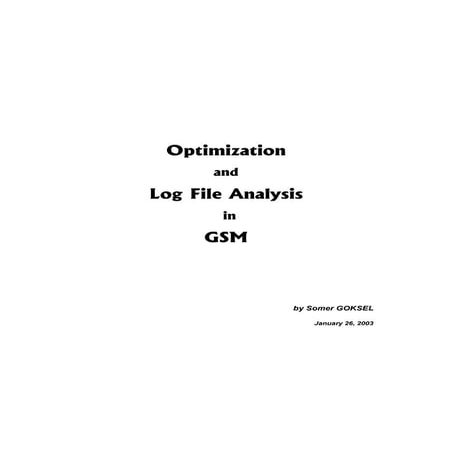 Drive test analysis | PDF