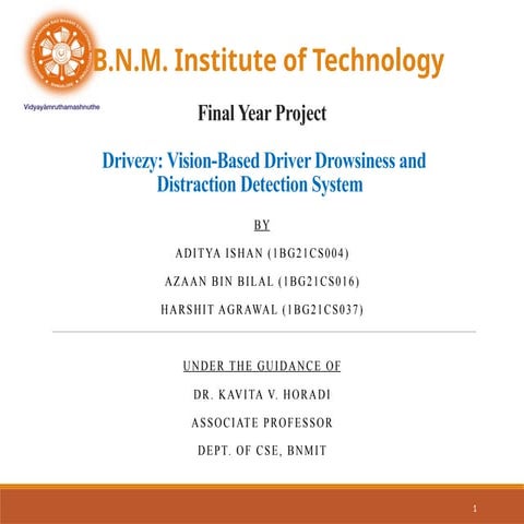 drivezy_DriverDrowsinessAndDistractionDetectionSystem.pptx
