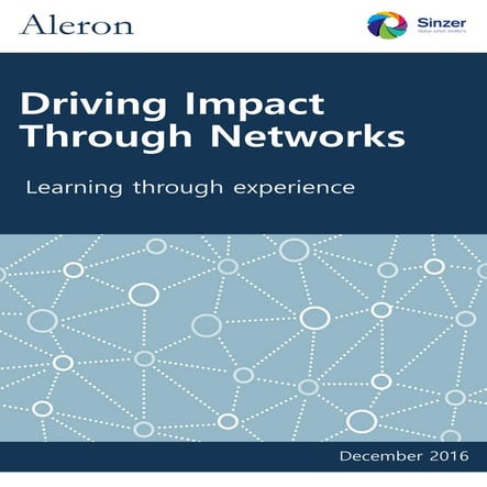 Driving impact-through-networks