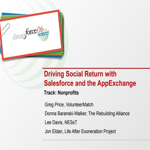 Driving Social Return with Salesforce and the AppExchange