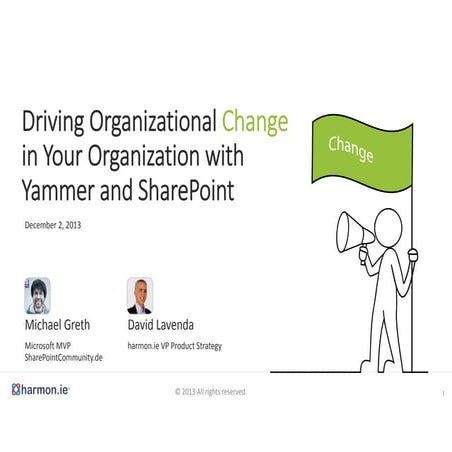 Driving Organizational Change with Yammer and SharePoint