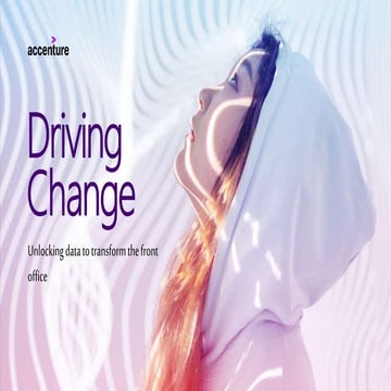 Driving change: Unlocking data to transform the front office
