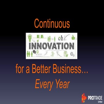 Driving Continuous Innovation Every Year