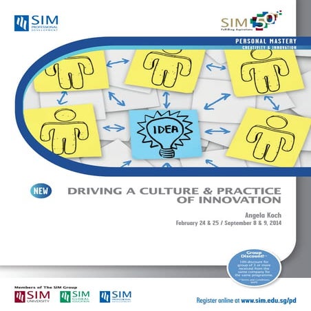 Driving Culture and Practice of Innovation Training