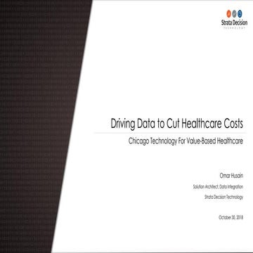 Driving Data to Cut Healthcare Costs