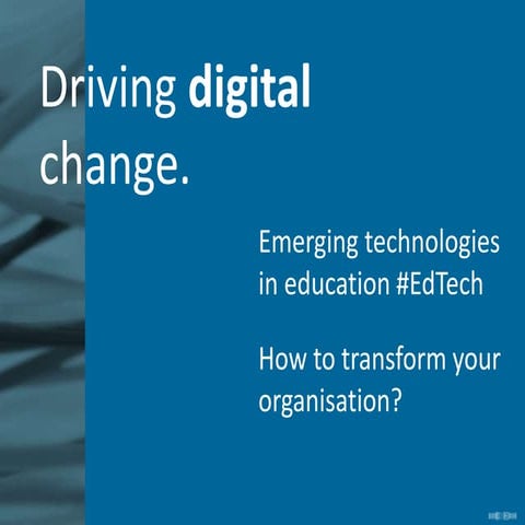 Driving Digital Change